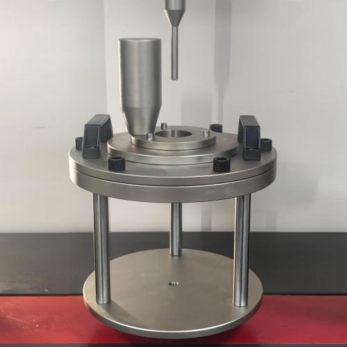 Geotextile top breaking and piercing fixtures